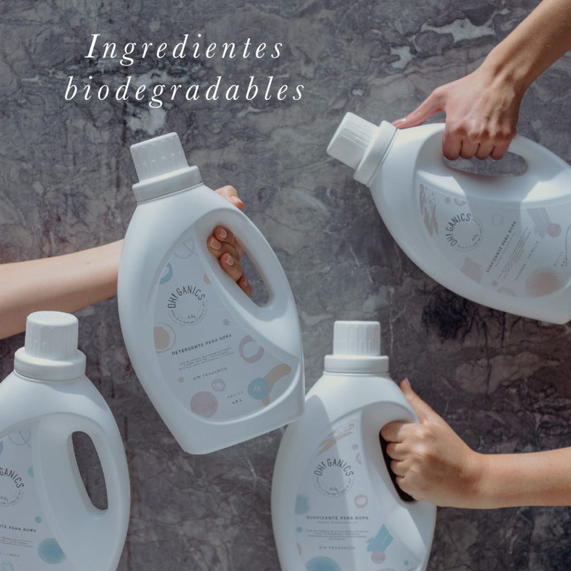 Suavizante de telas biodegradable natural OH!GANICS